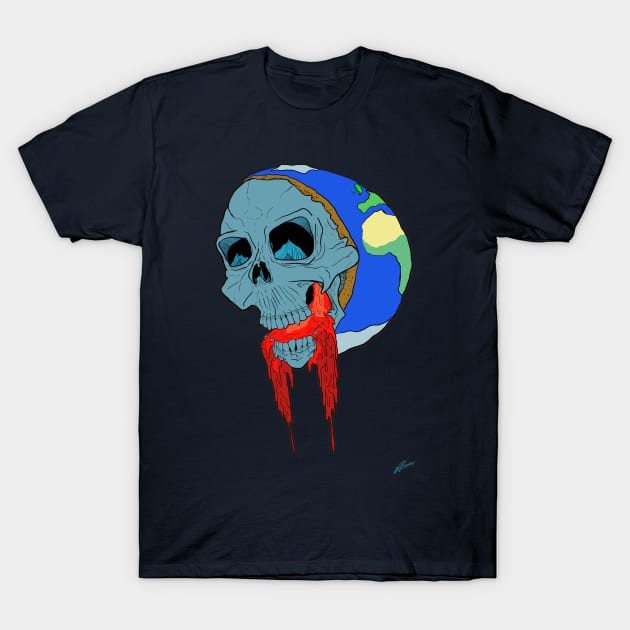 Dying earth T-Shirt by Corey Has Issues